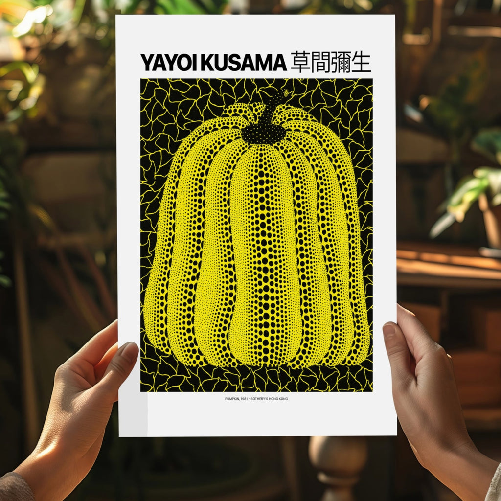 Yayoi Kusama Aluminum Print