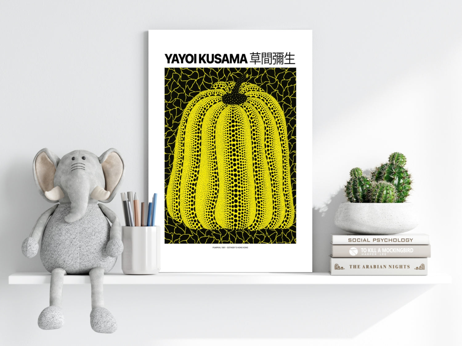 Yayoi Kusama Aluminum Print