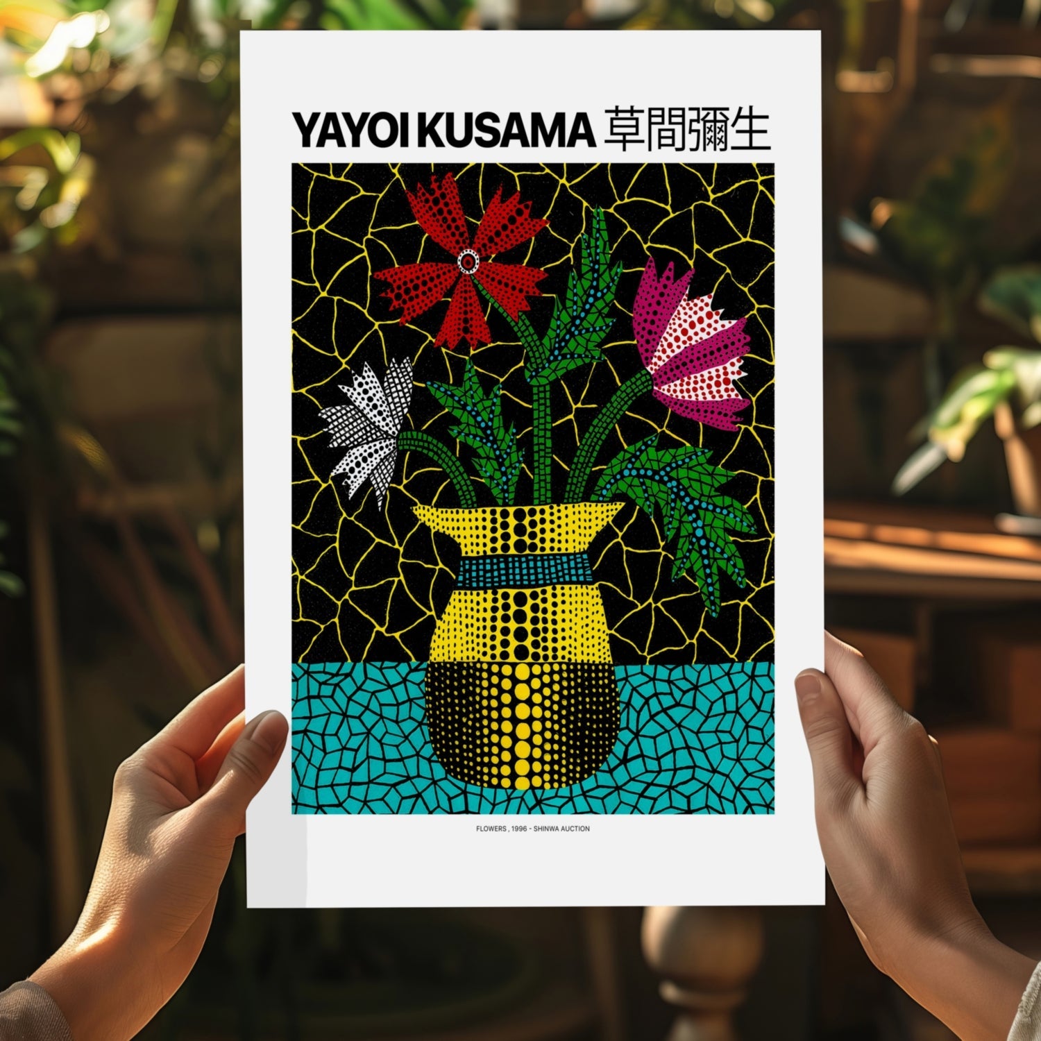 Yayoi Kusama Aluminum Print