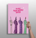I am not your Mummy Aluminum Print