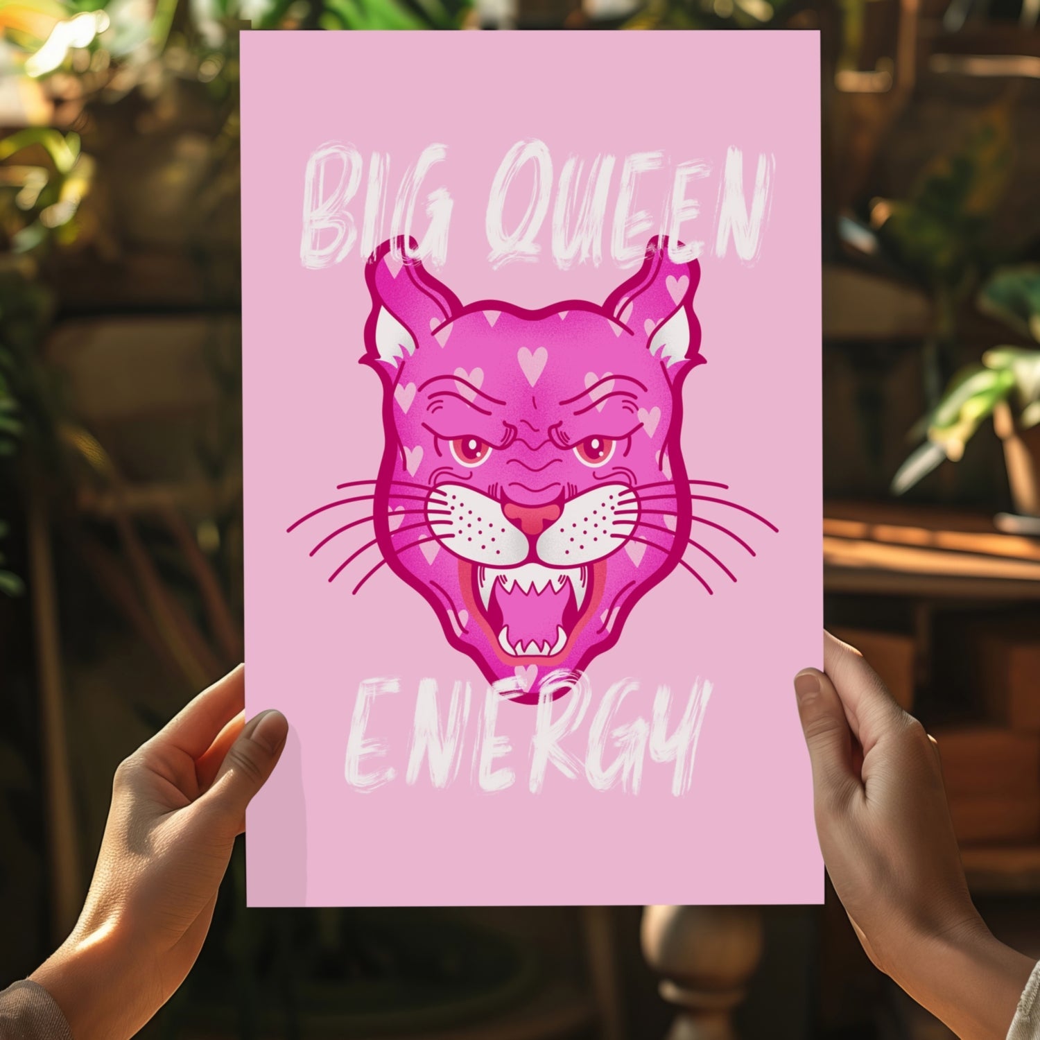 Big Queen Aluminum Print