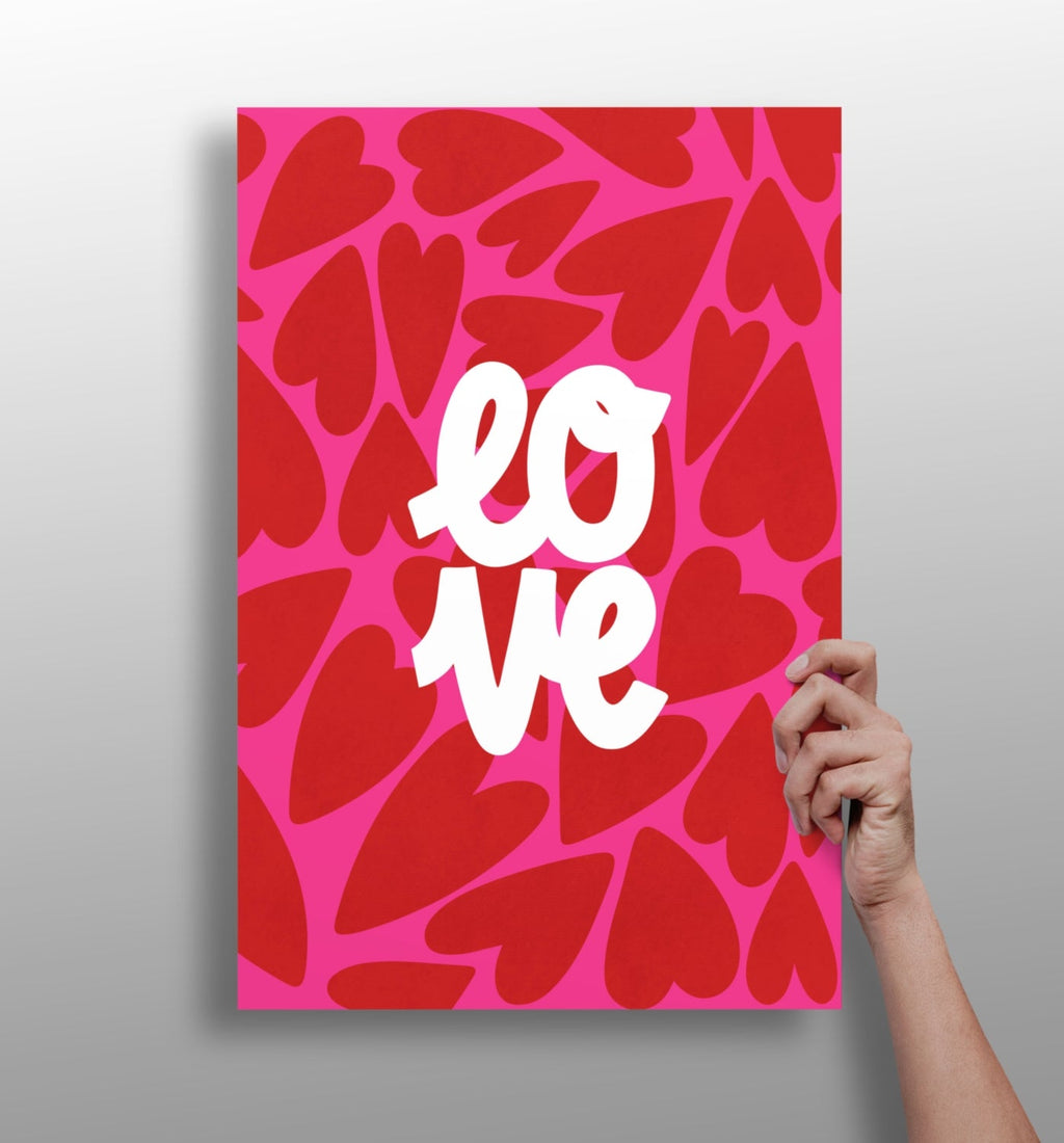 Love Aluminum Print