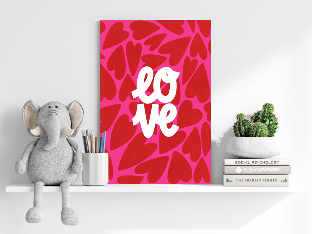 Love Aluminum Print