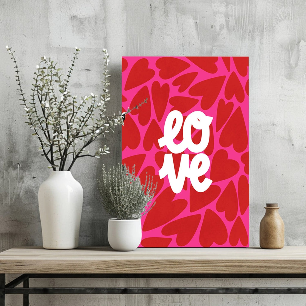 Love Aluminum Print