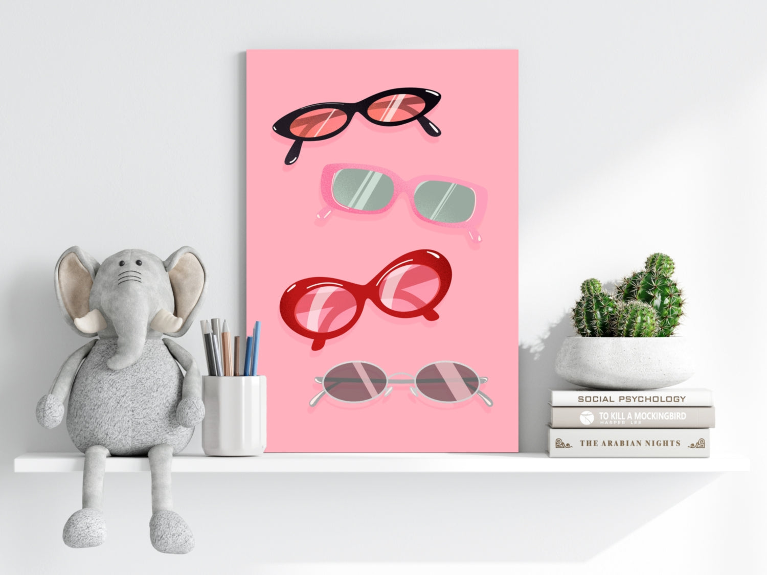 Googles Aluminum Print