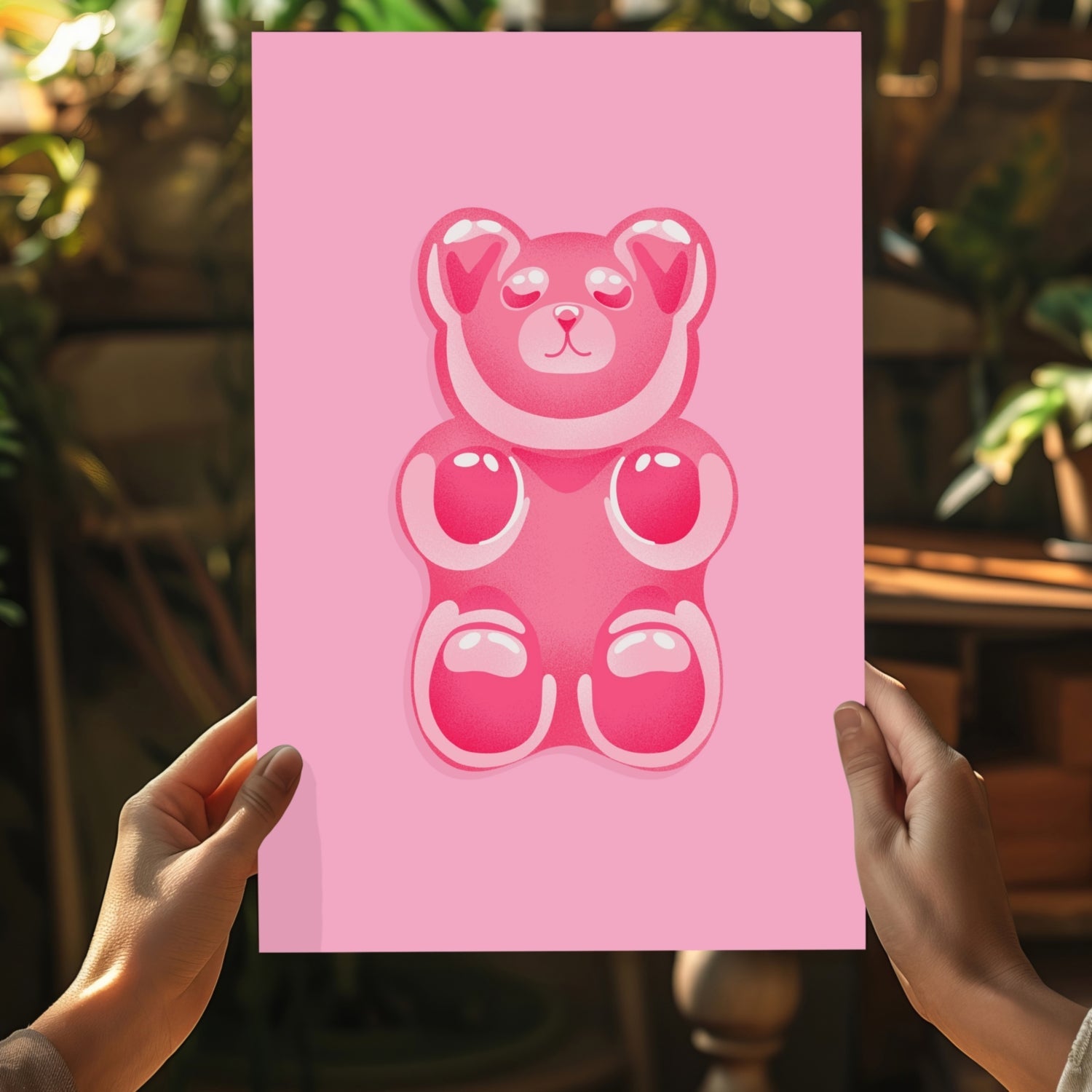 Teddy Bear Aluminum Print