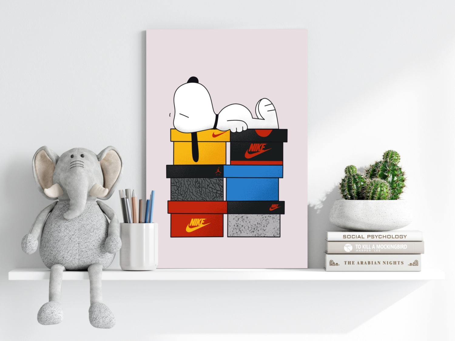 Snoopy Aluminum Print