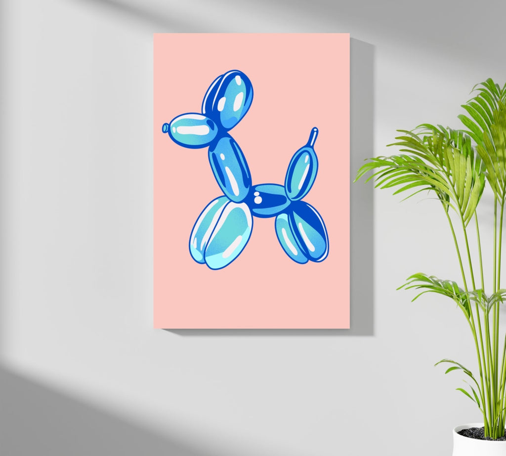 Balloon Dog Aluminum Print