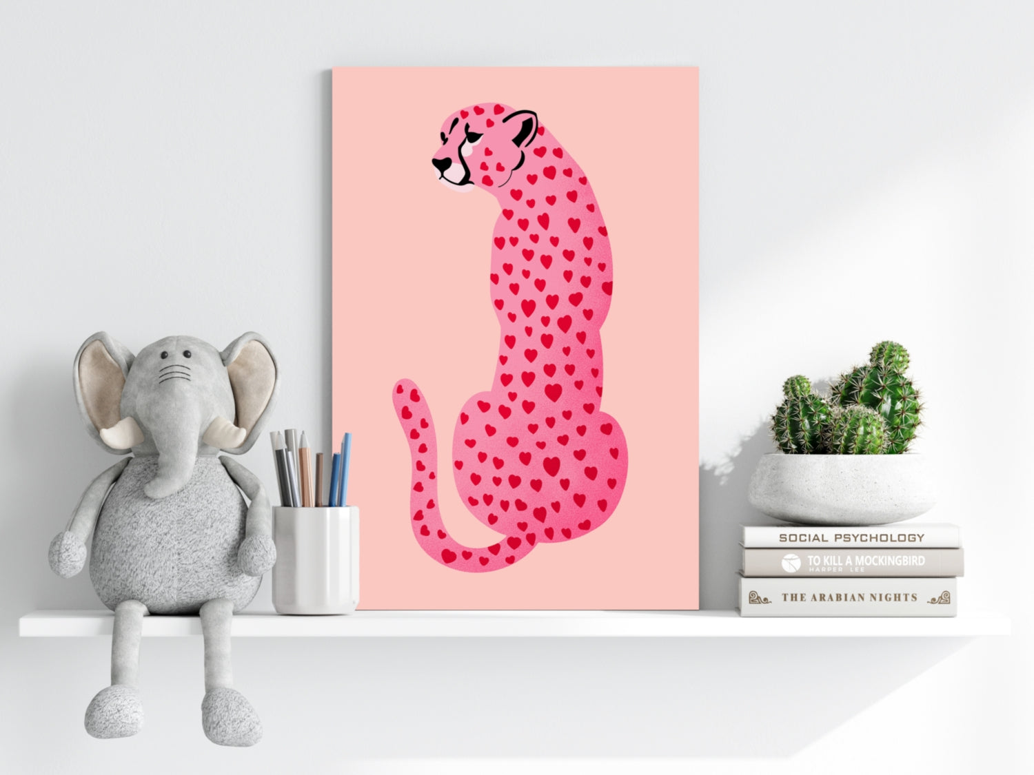 Cheetah Aluminum Print