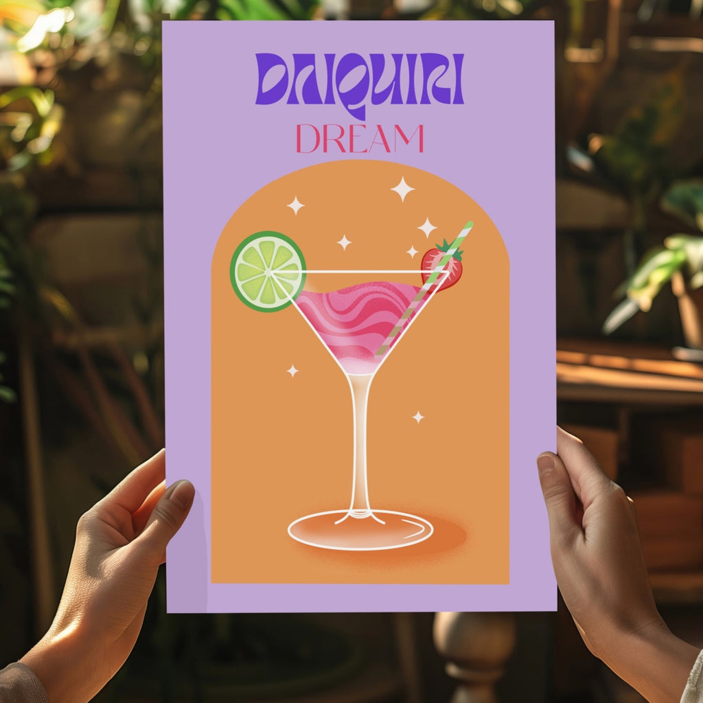 Dream Coctail Aluminum Print