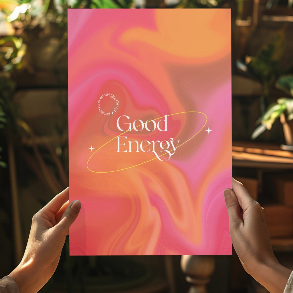 Good Energy Aluminum Print