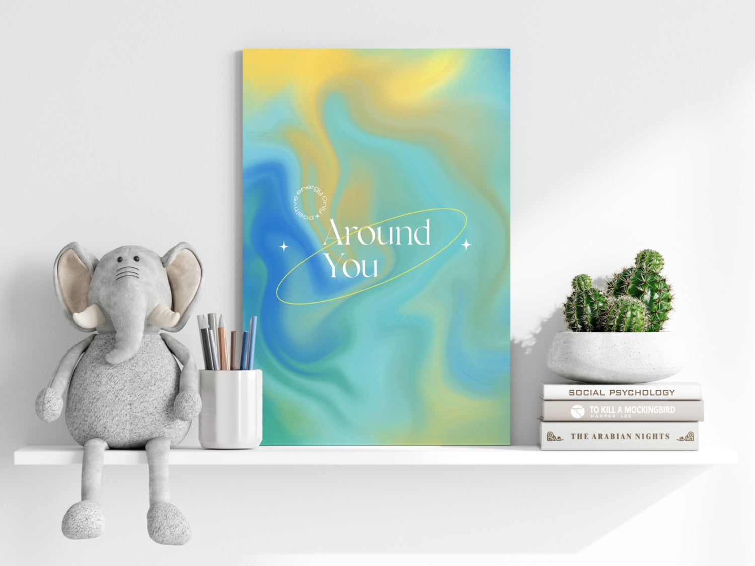 Around You Aluminum Print