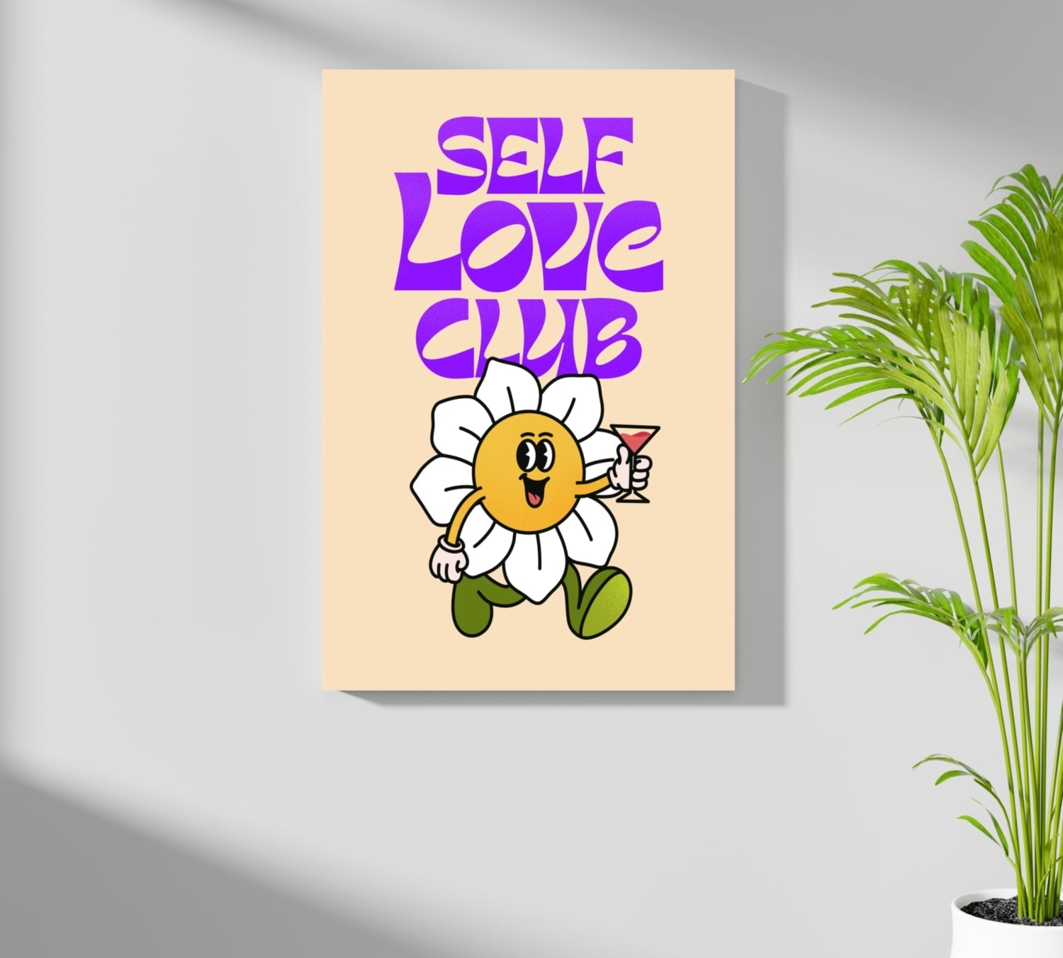 Self Love Aluminum Print