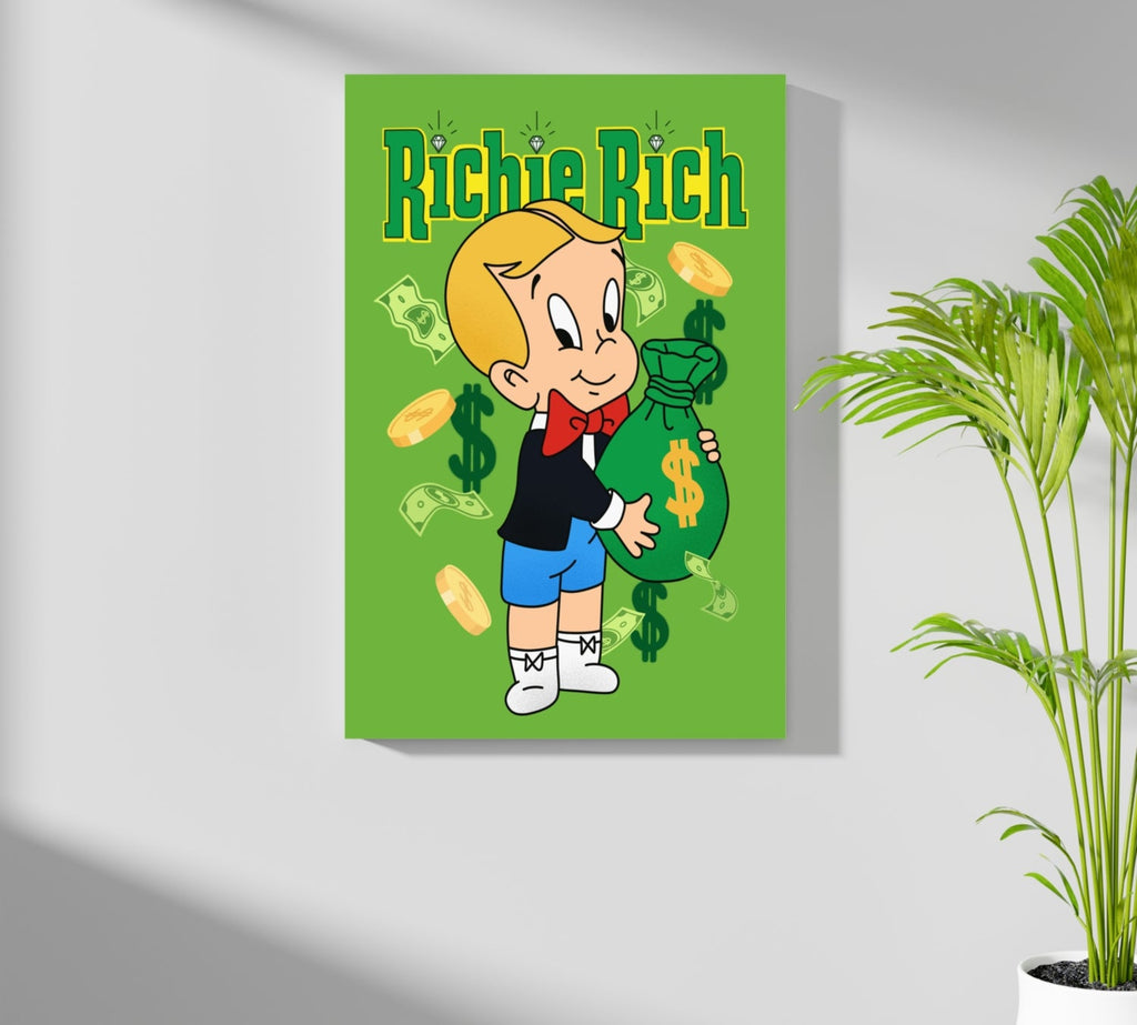 Richie Rich Aluminum Print