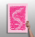 Abstract Flower Aluminum Print