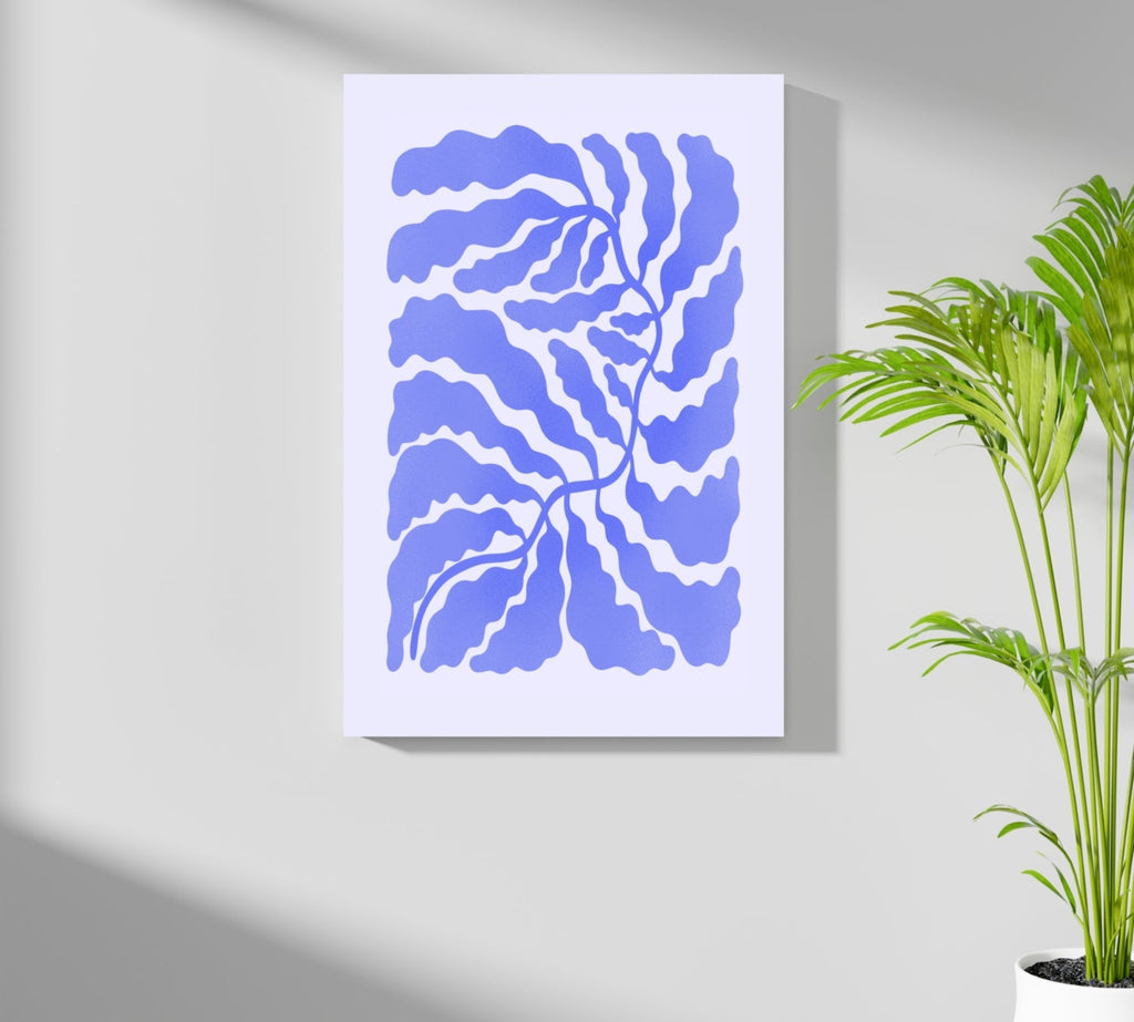 Abstract Flower Aluminum Print