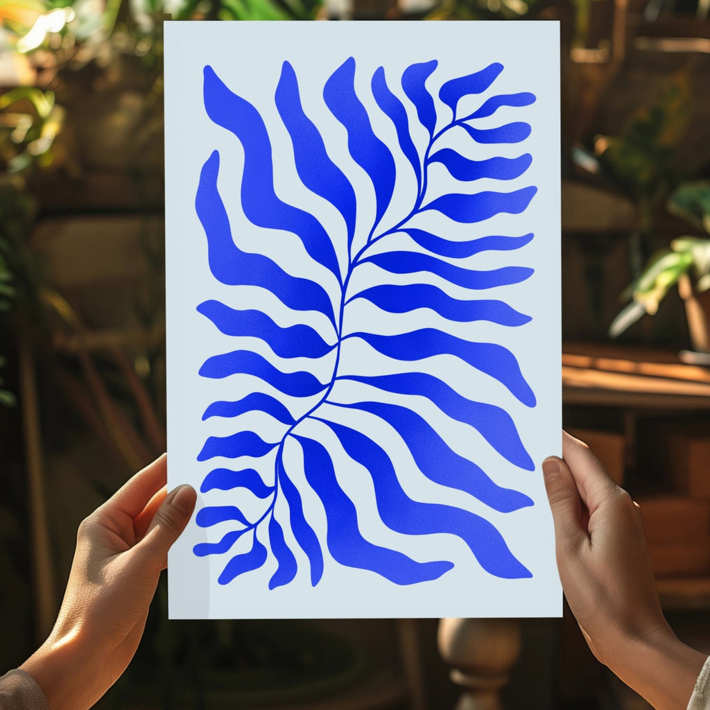 Abstract Flower Aluminum Print