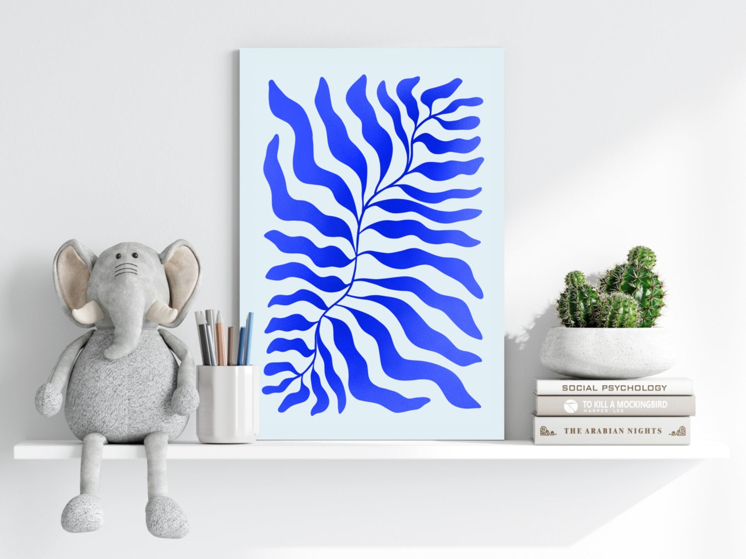 Abstract Flower Aluminum Print