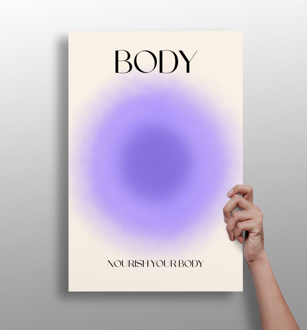 Body Aluminum Print