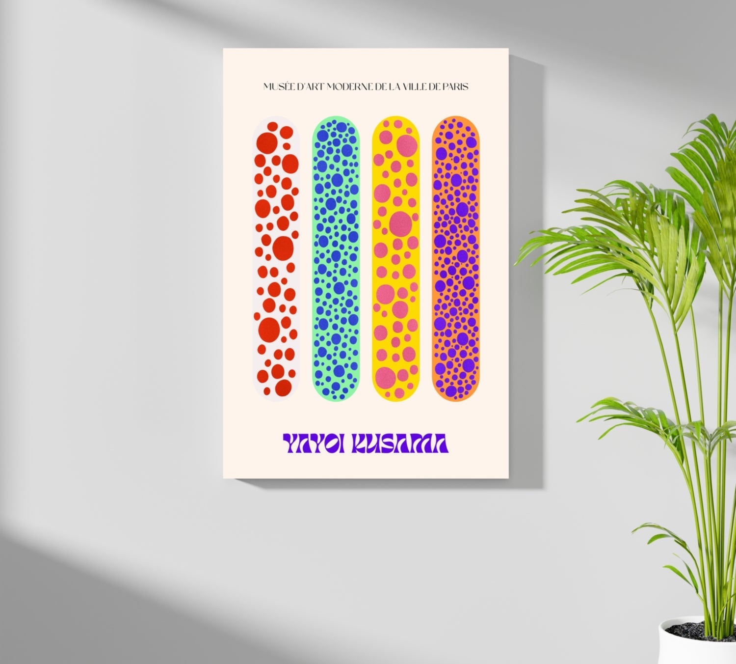 Yayoi Kusama Aluminum Print