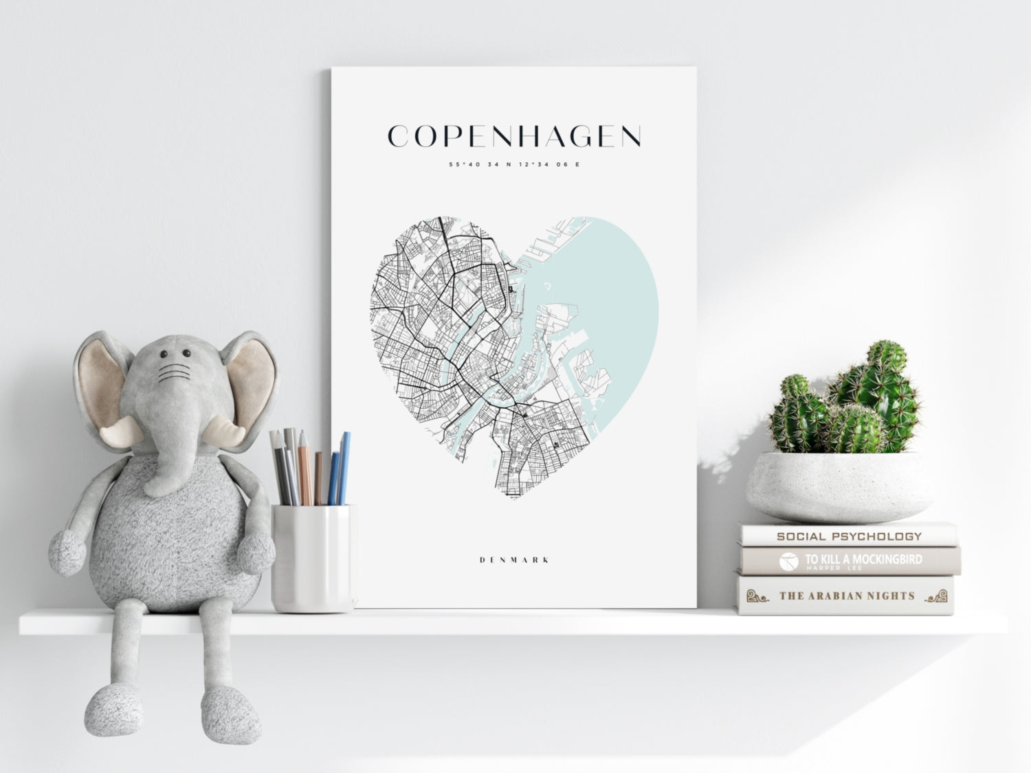 Copenhagen V1 Aluminum Print