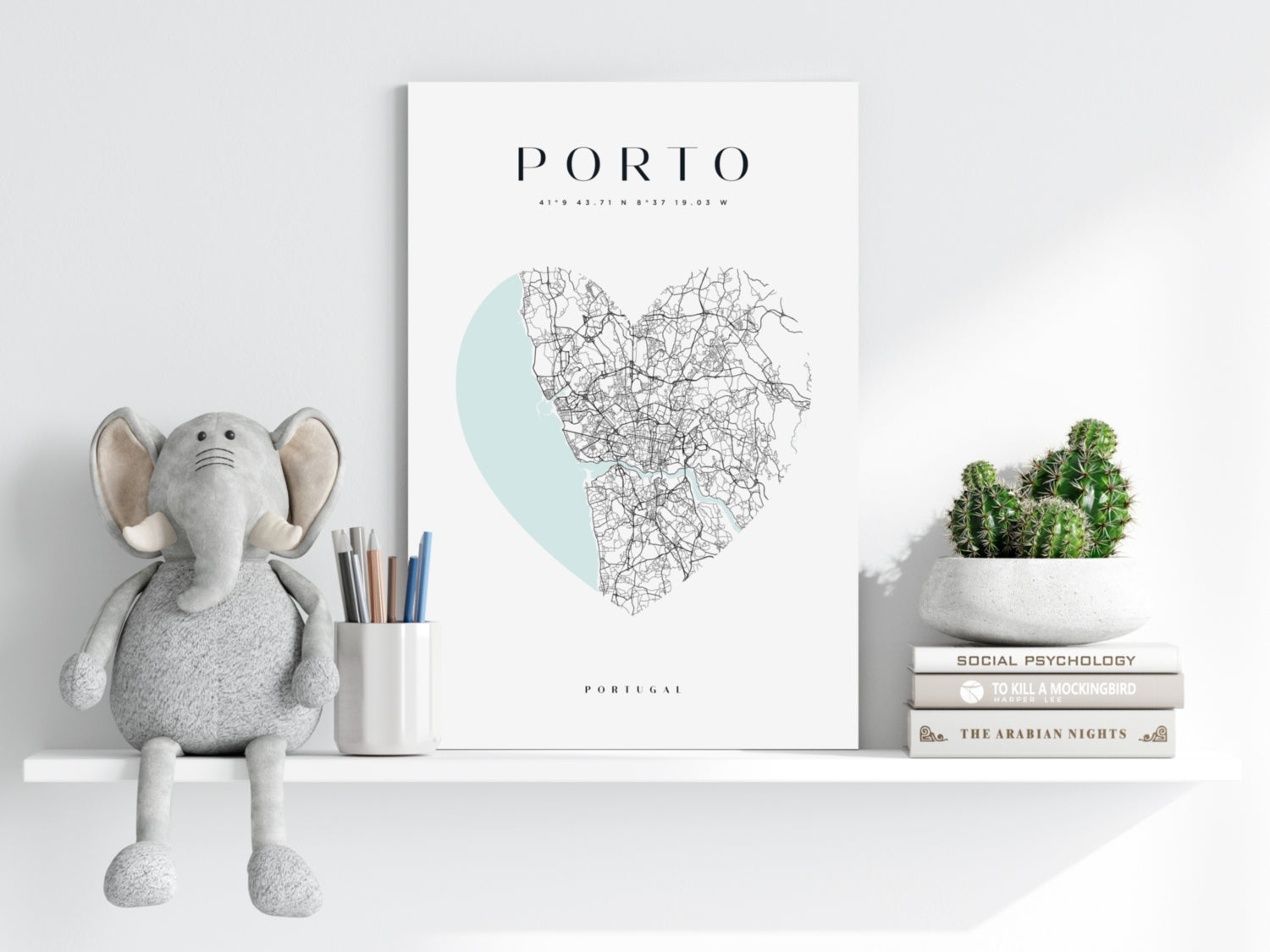 Porto V1 Aluminum Print