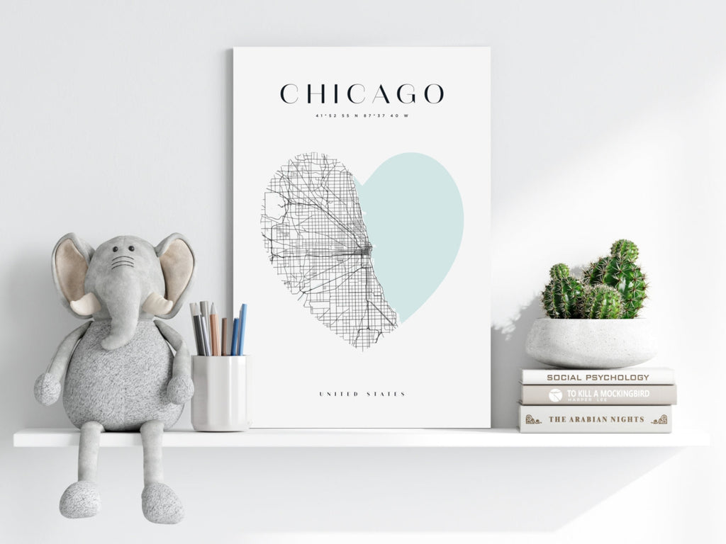 Chicago V1 Aluminum Print