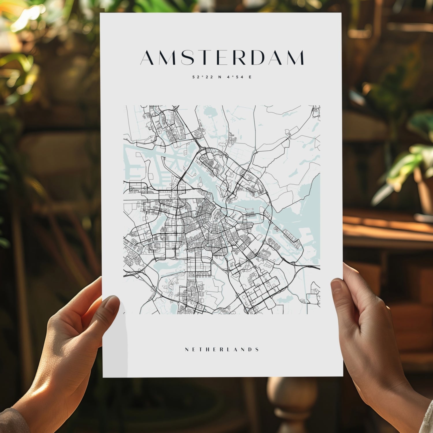 Amsterdam V3 Aluminum Print