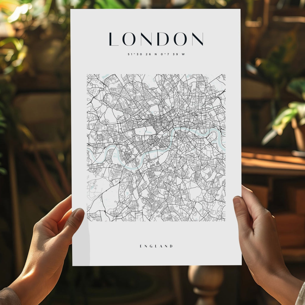 London V3 Aluminum Print