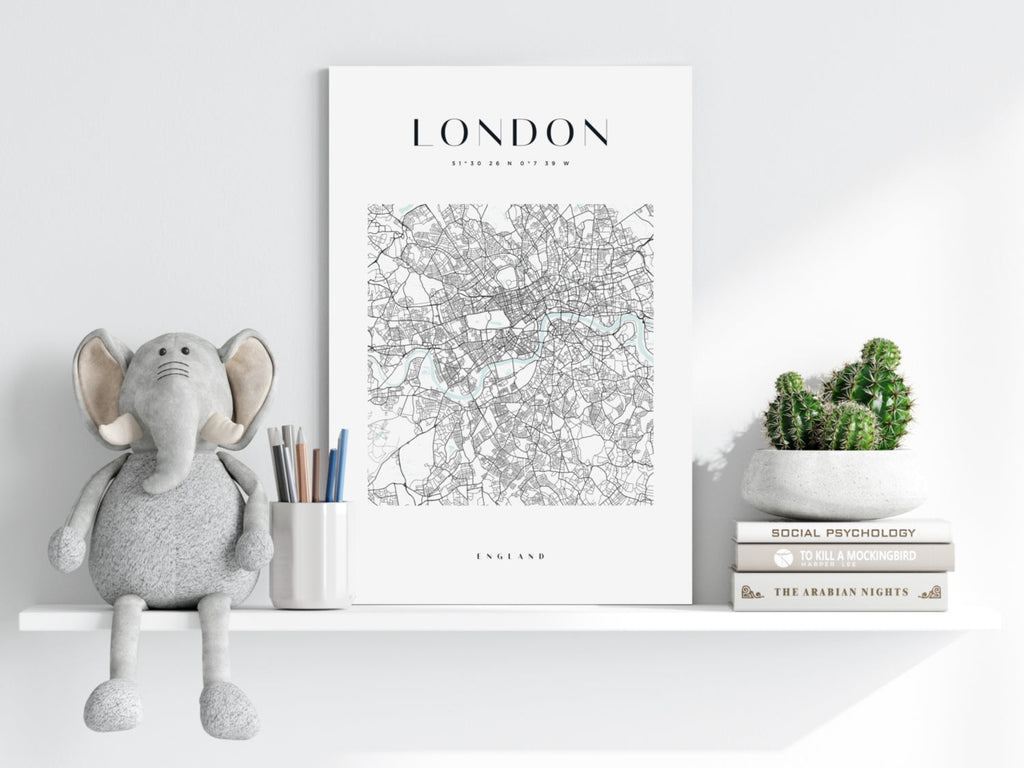 London V3 Aluminum Print