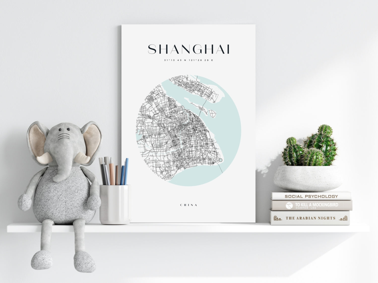 Shangai V2 Aluminum Print