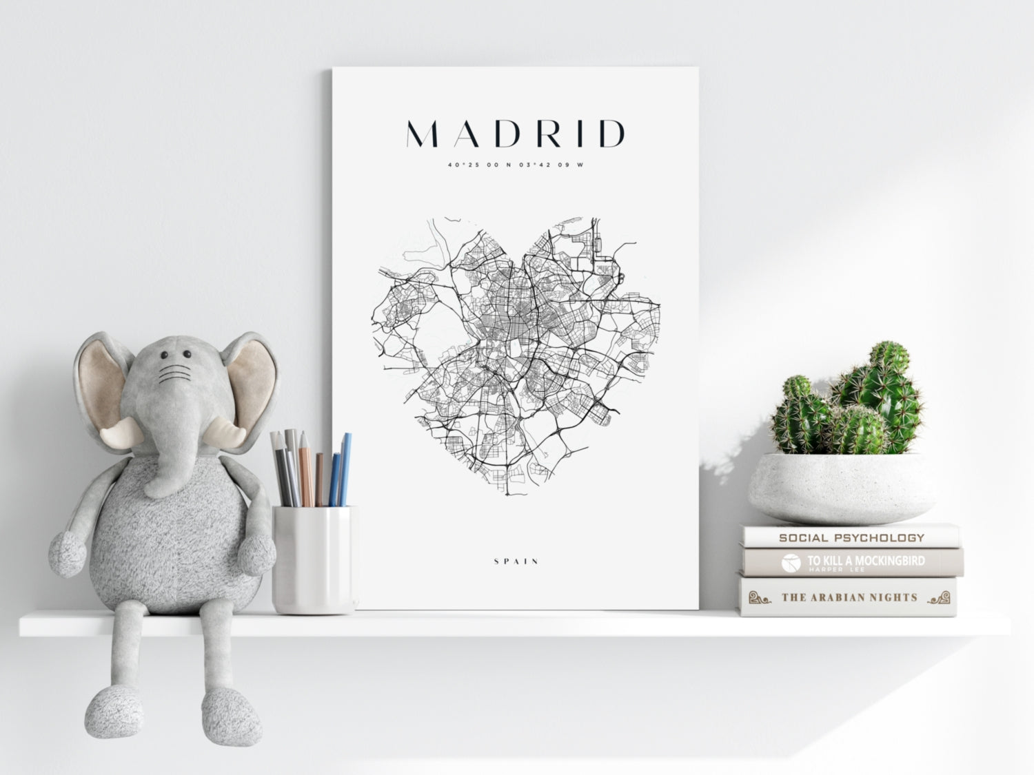Madrid V1 Aluminum Print