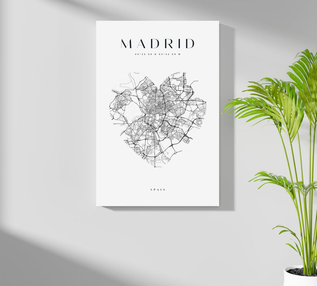 Madrid V1 Aluminum Print