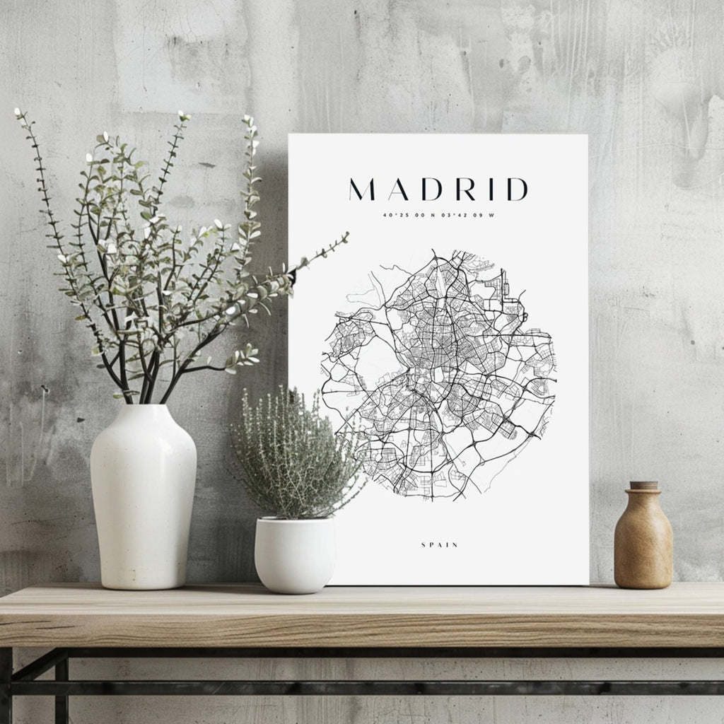 Madrid V2 Aluminum Print