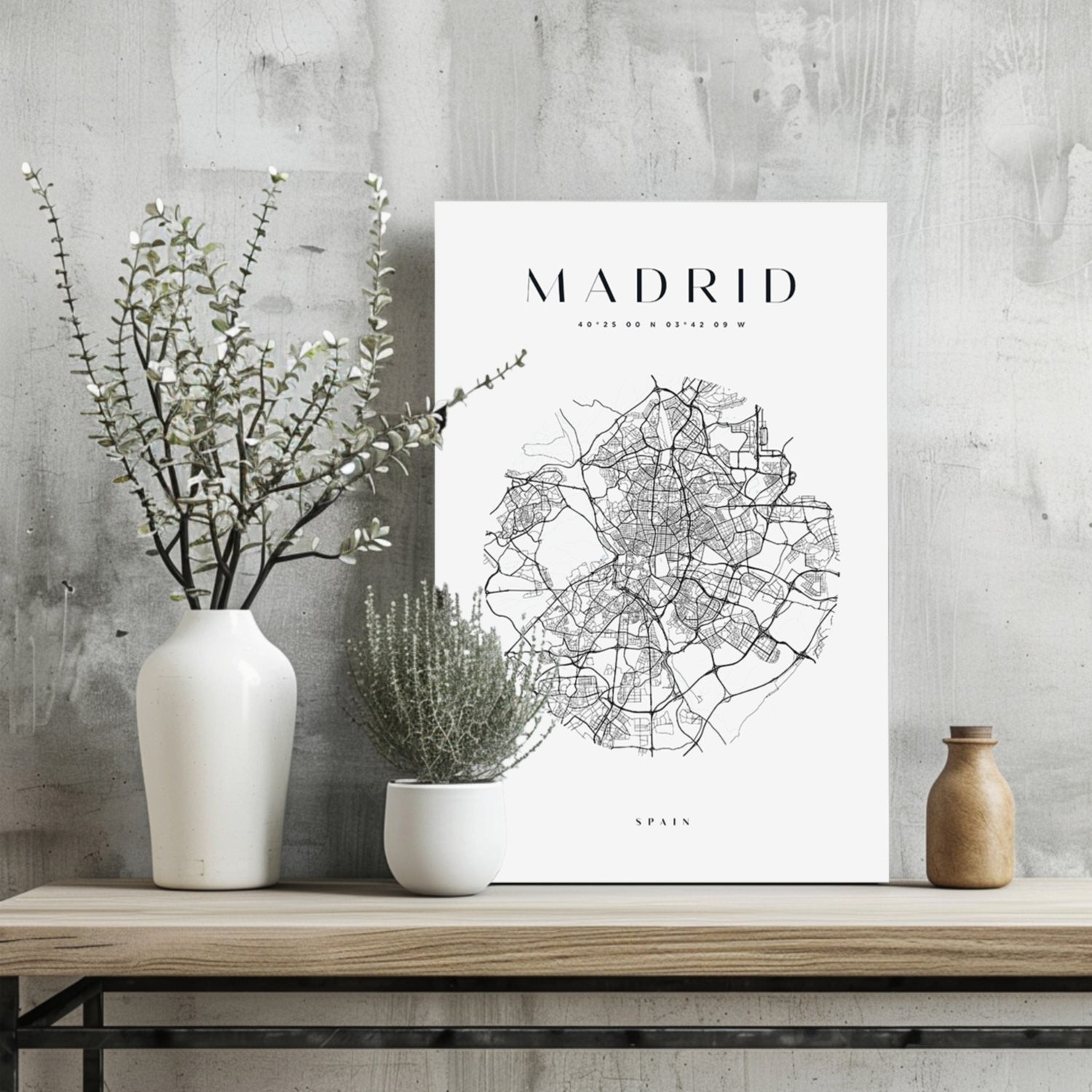 Madrid V2 Aluminum Print