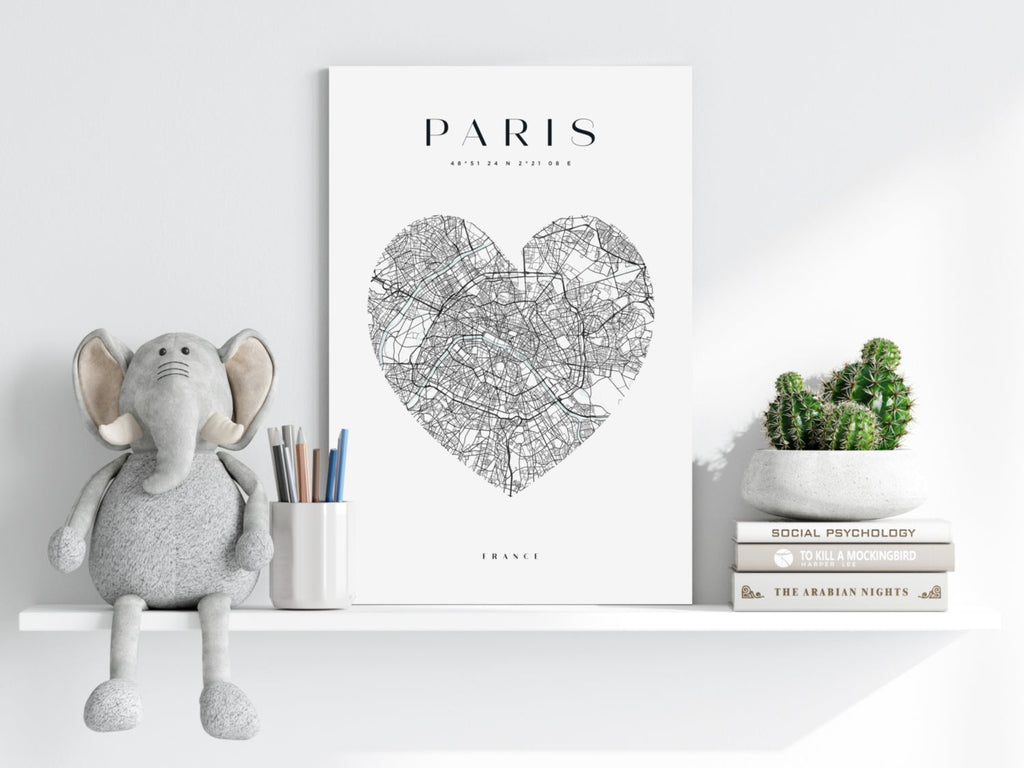 Paris V1 Aluminum Print