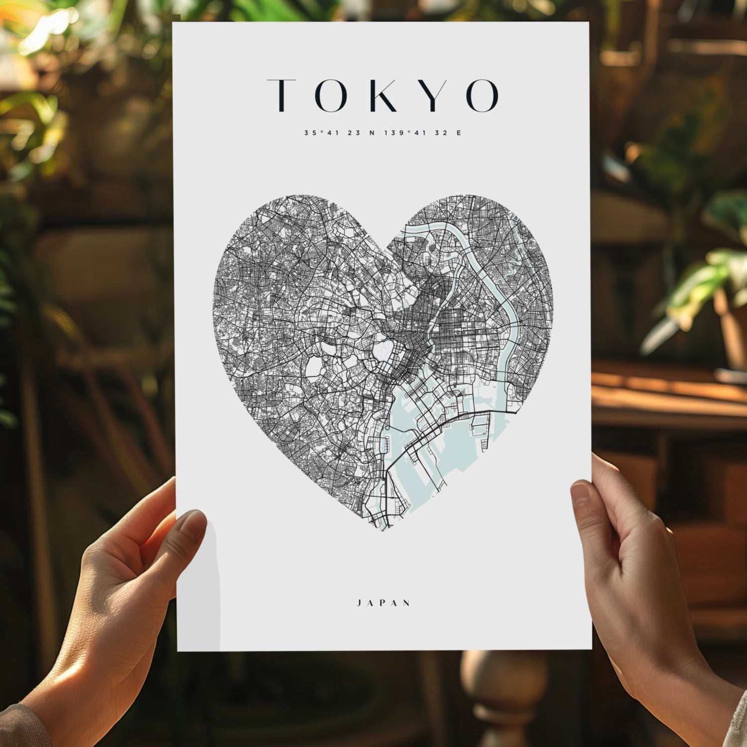 Tokyo V1 Aluminum Print
