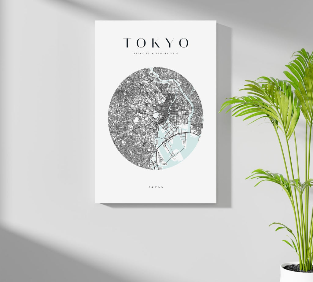 Tokyo V2 Aluminum Print