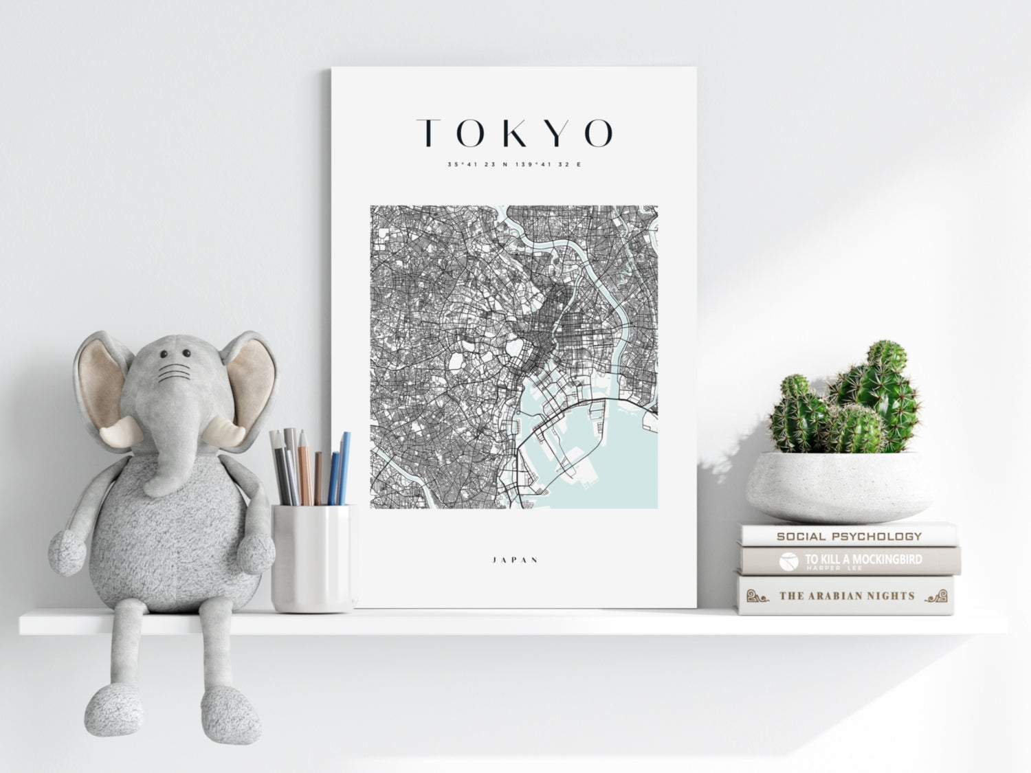 Tokyo V3 Aluminum Print