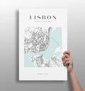 Lisbon V3 Aluminum Print