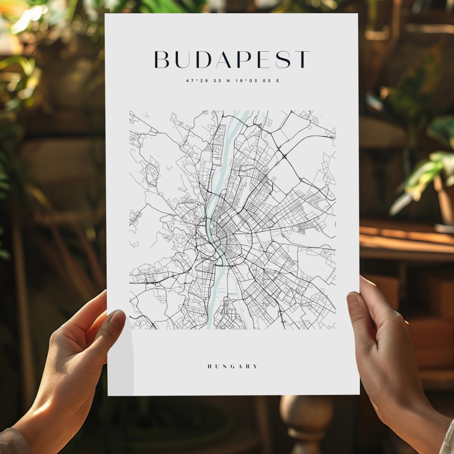 Budapest V3 Aluminum Print