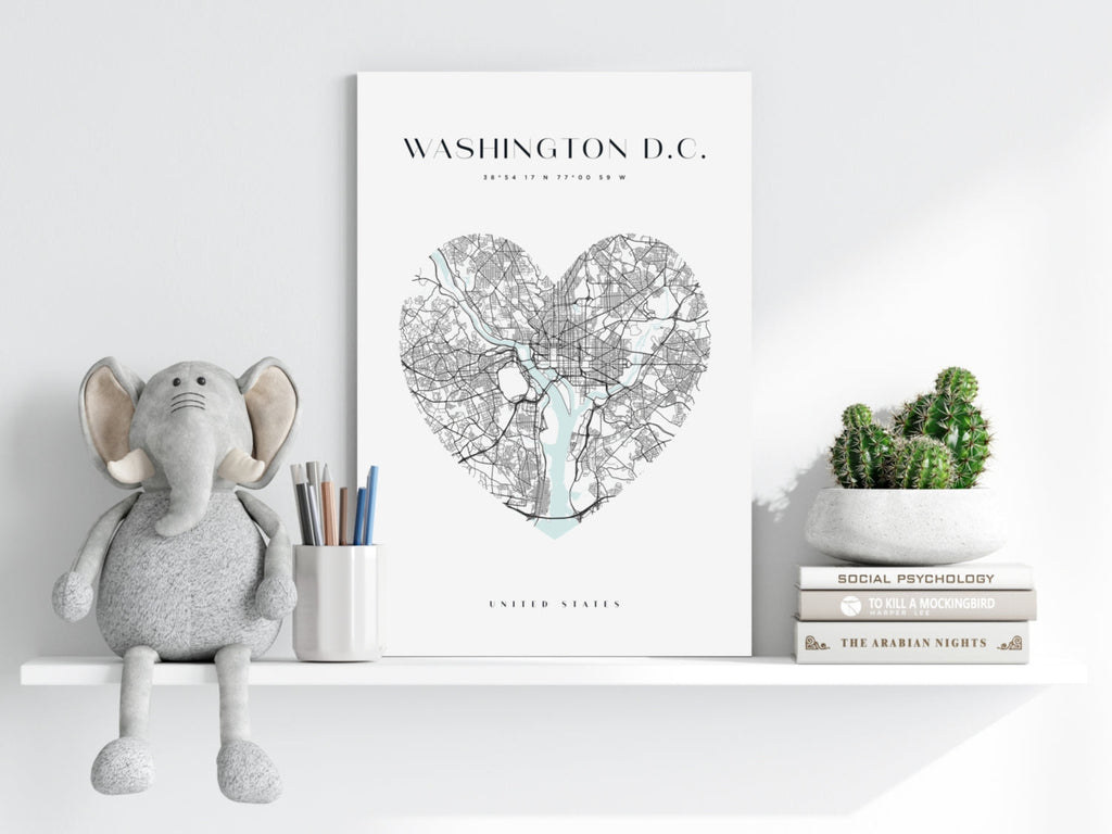 Washington V1 Aluminum Print