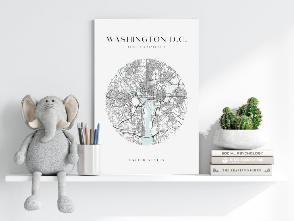 Washington V2 Aluminum Print