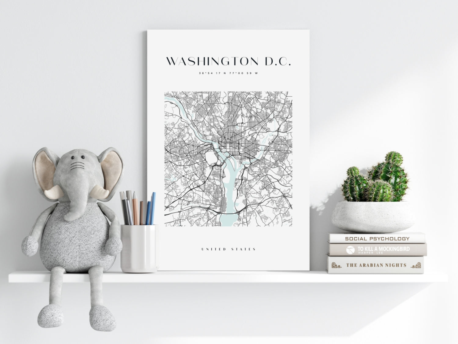 Washington V3 Aluminum Print