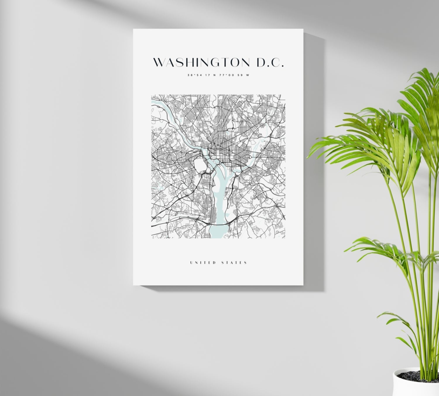 Washington V3 Aluminum Print
