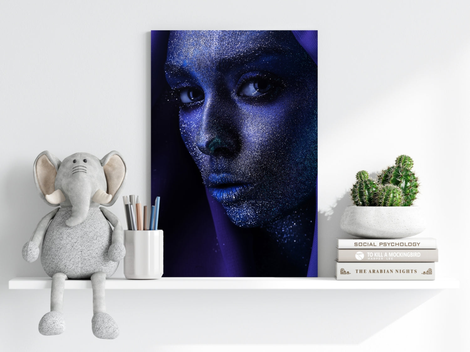 Woman Aluminum Print
