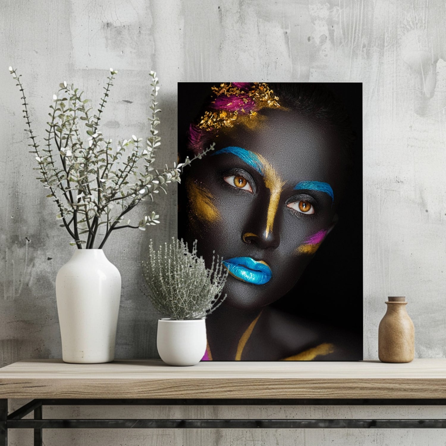 Woman Aluminum Print