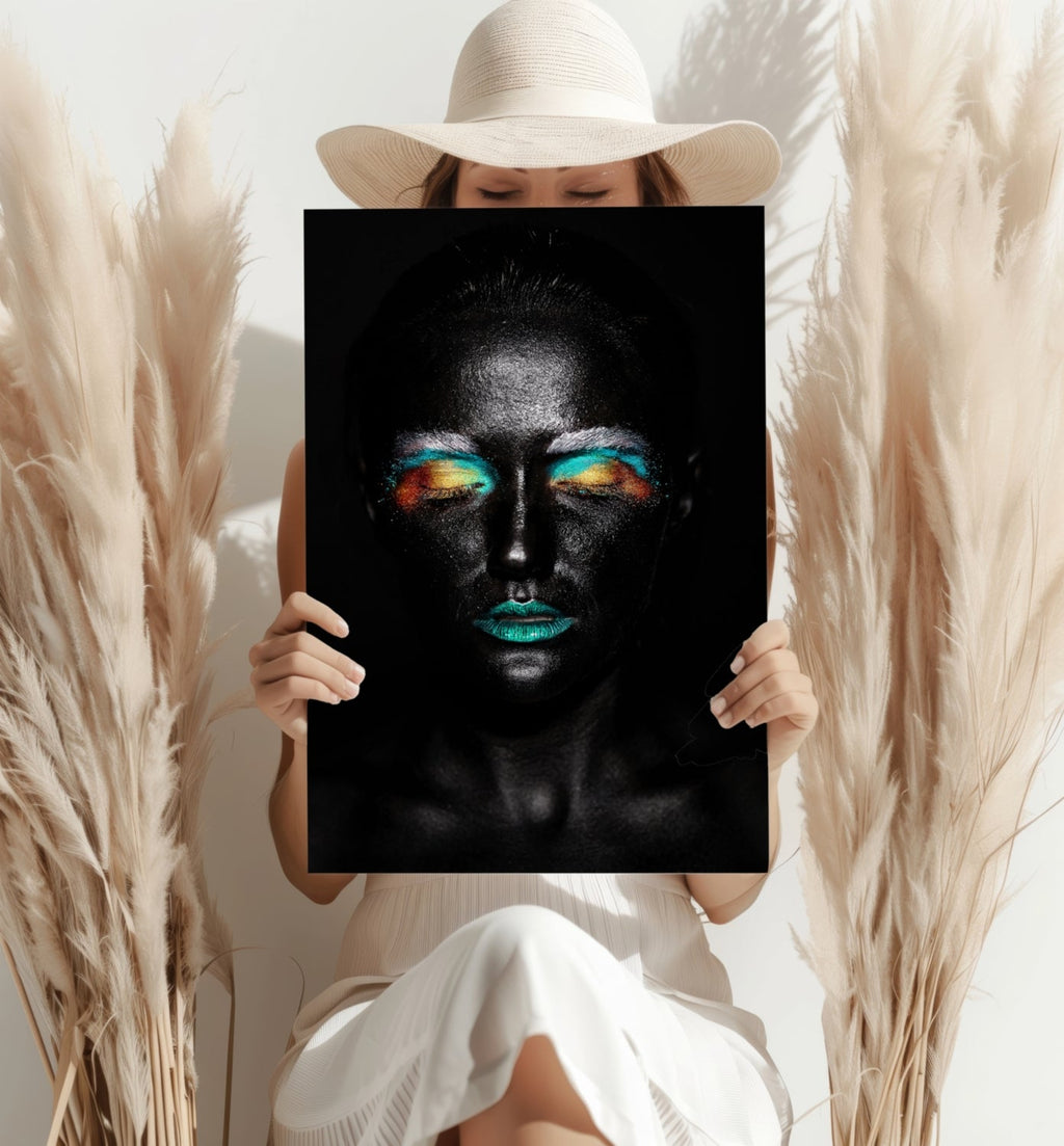 Woman Aluminum Print