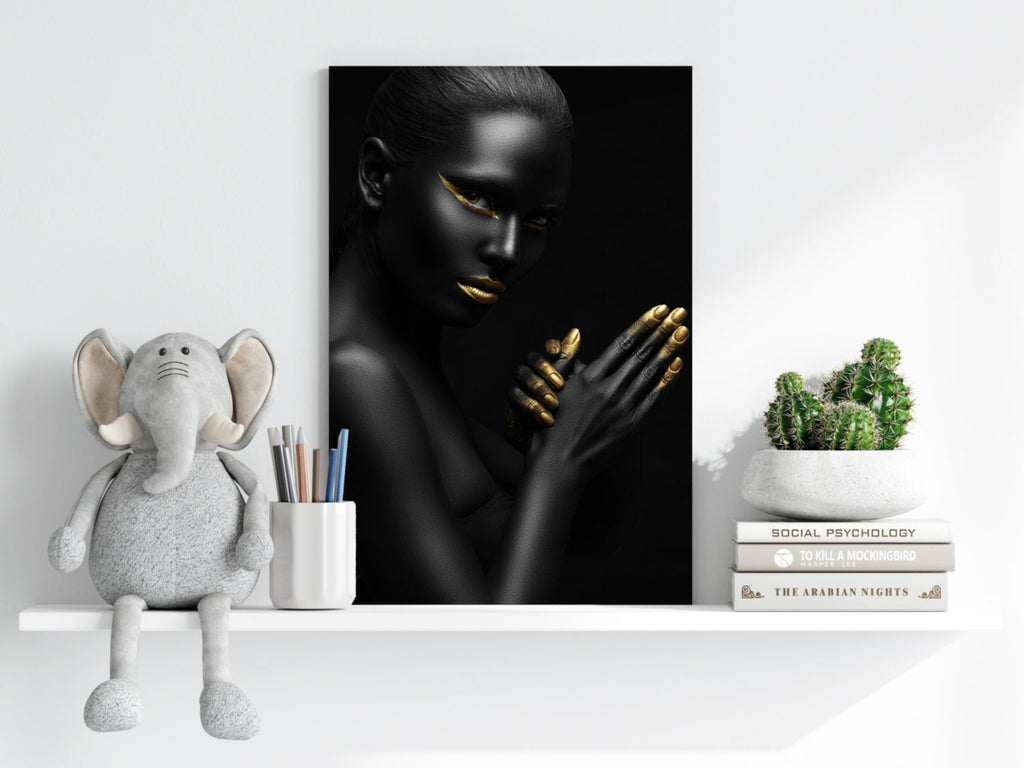 Woman Aluminum Print