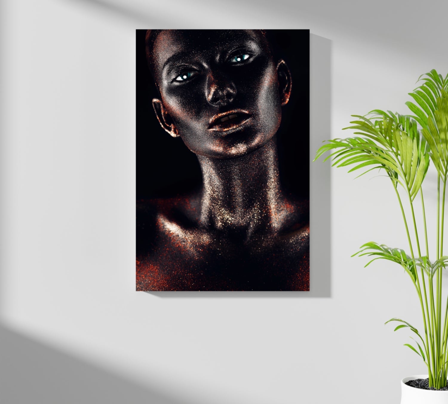 Woman Aluminum Print